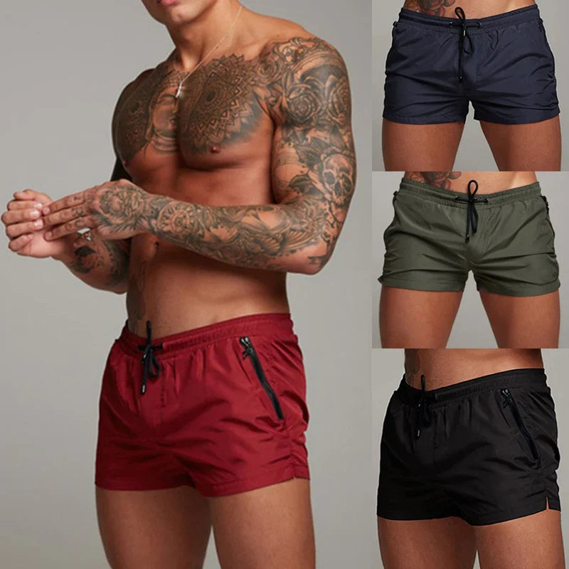 Men's Quick-Dry Swim Trunks-MODAUTLET