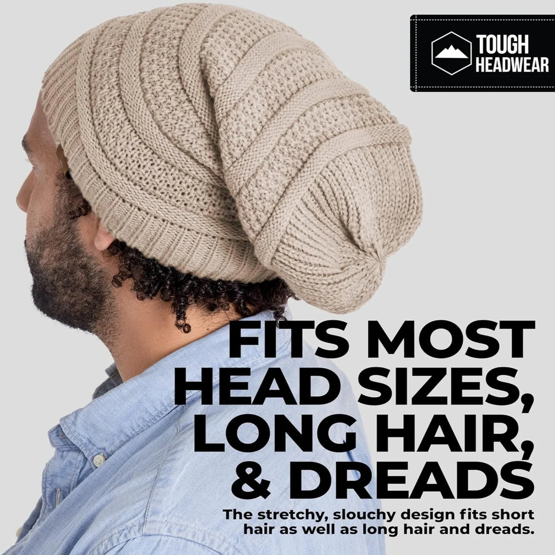 Cozy Knitted Beanie with Fur Lining-MODAUTLET