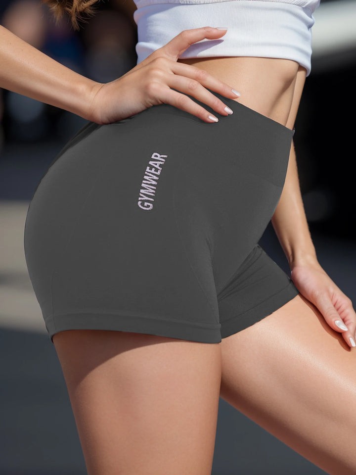 Women's High Waist Breathable Cycling Yoga Fitness Shorts