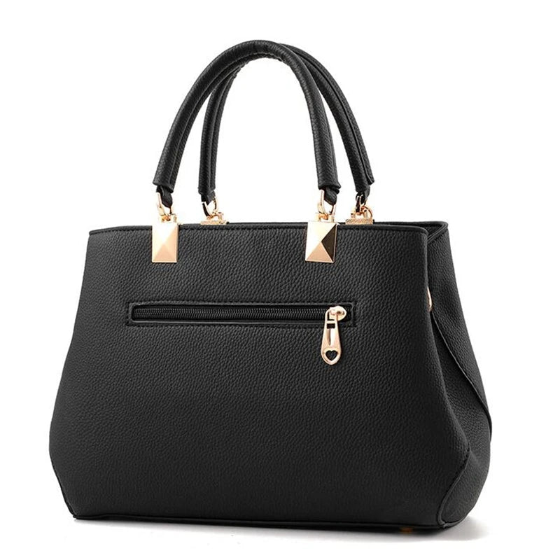 Elegant Women's Messenger Bag with Flower Pendant-MODAUTLET