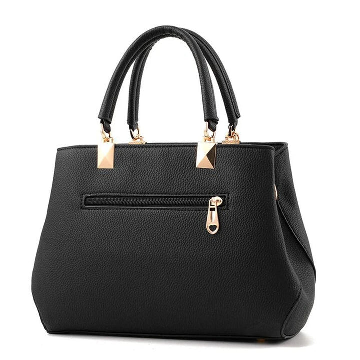 Elegant Women's Messenger Bag with Flower Pendant-MODAUTLET
