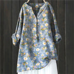 Women's Soft Floral Blouse Floral 5
