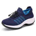 Women's Comfortable Orthopedic Shoes Blue