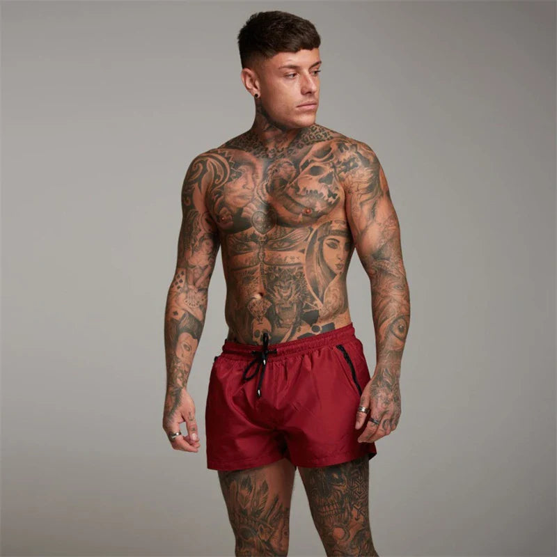 Men's Quick-Dry Swim Trunks-MODAUTLET