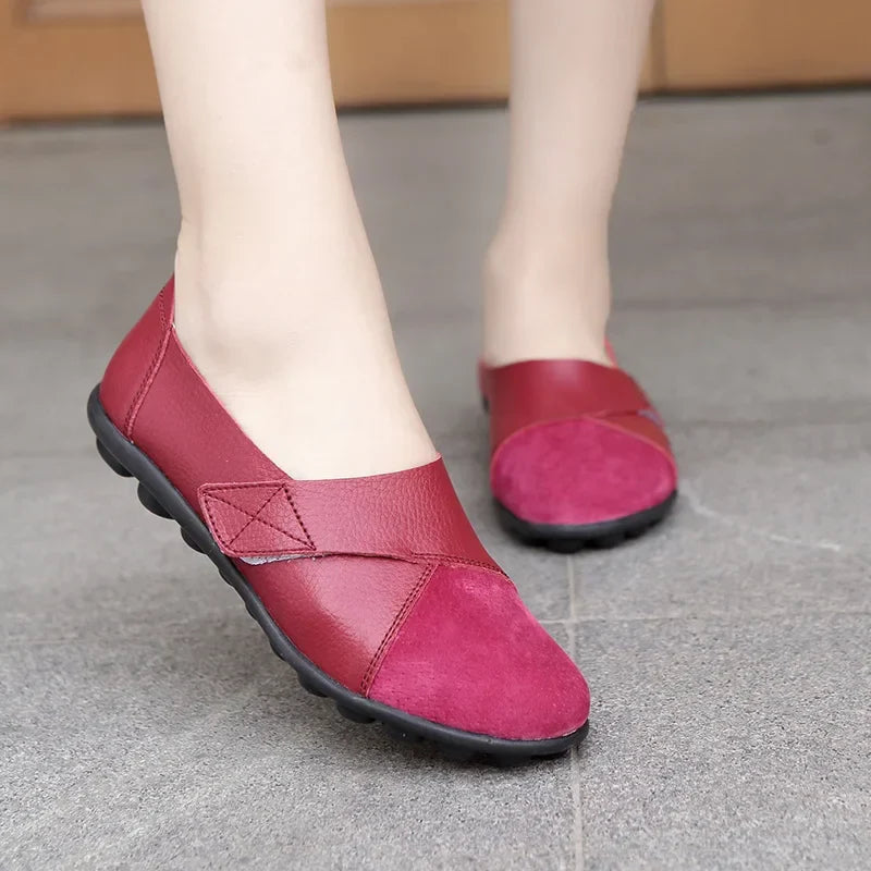 Women's Premium Leather Orthopedic Loafers - Comfy & Supportive-MODAUTLET
