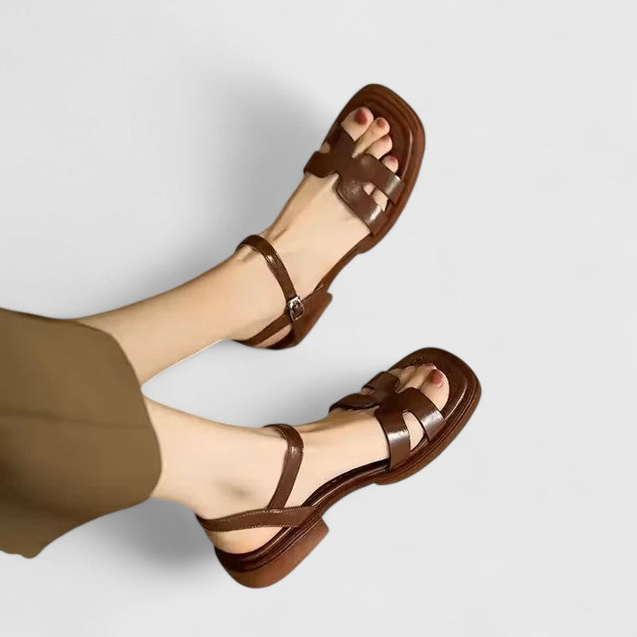 Women's Elegant Comfort Flat Sandals-MODAUTLET