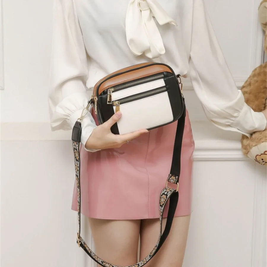 Women's Elegant Leather Shoulder Bag