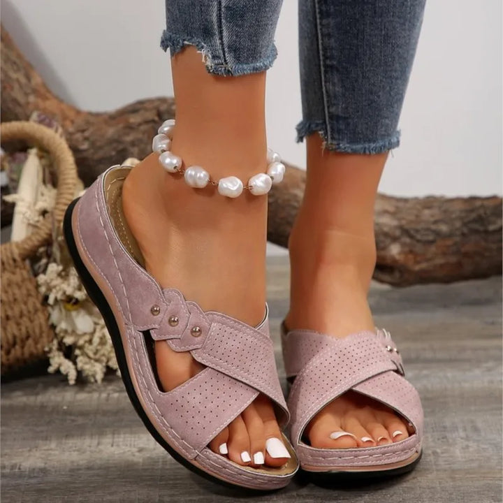 Women's Genuine Leather Tassel Moccasins-MODAUTLET