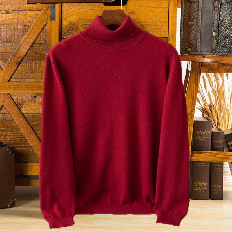 Men's Alto Sweater - Stylish and Comfortable Knitwear for Every Occasion Deep red