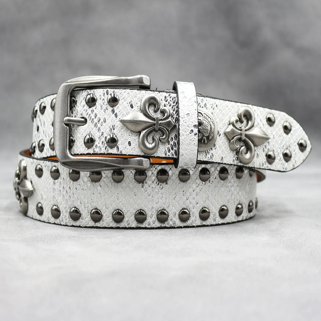 Studded Fashion Belt for Stylish Looks-MODAUTLET