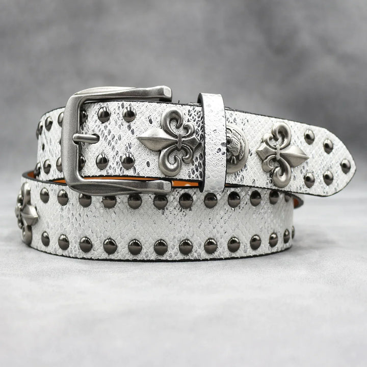 Studded Fashion Belt for Stylish Looks-MODAUTLET