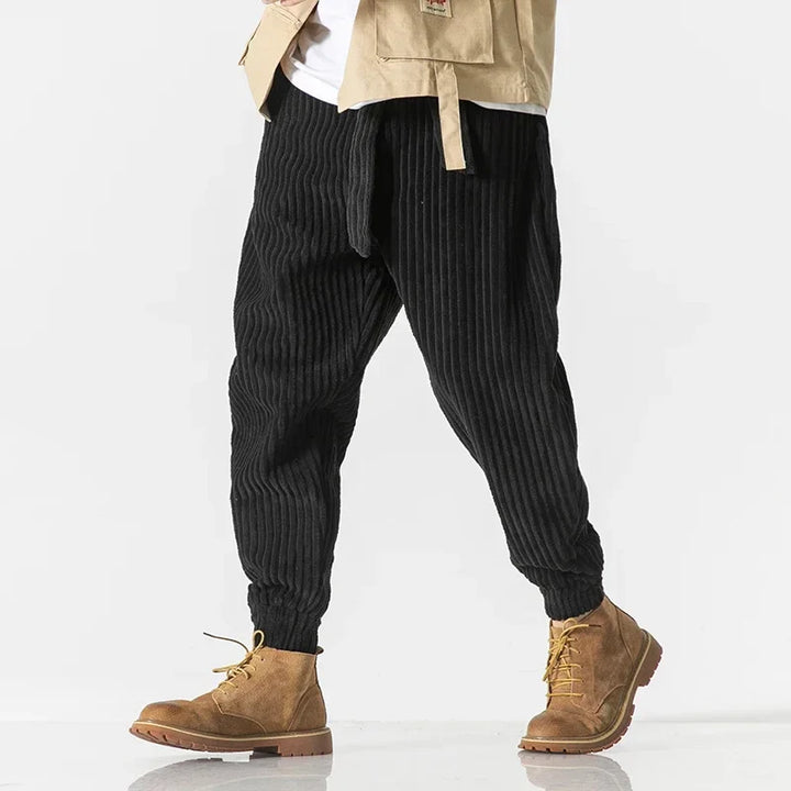 Men's Fleece Corduroy Pants - Ridgeway Style-MODAUTLET