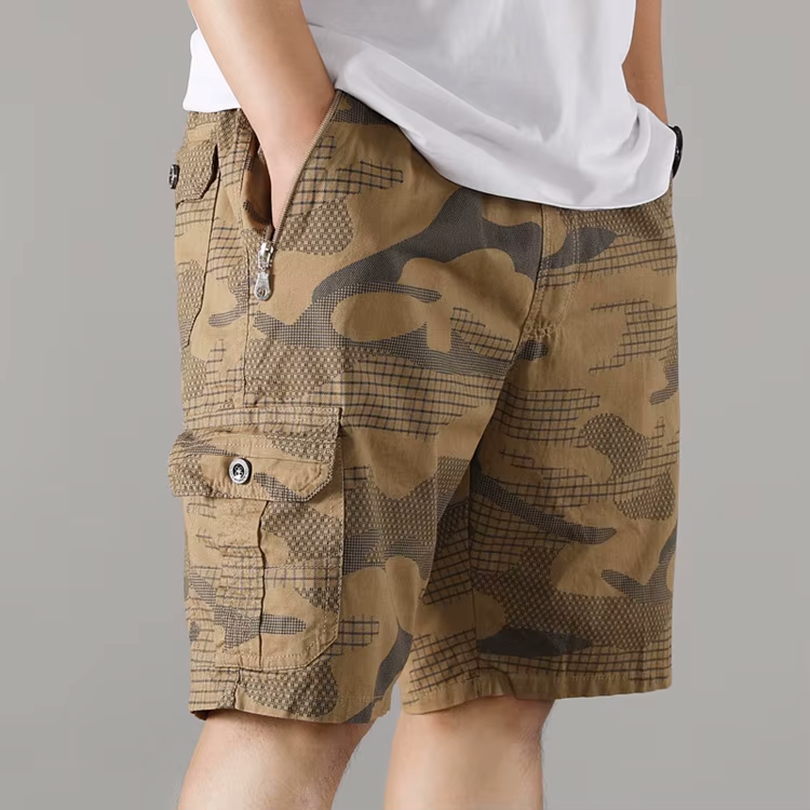 Men's Retro Camouflage Shorts