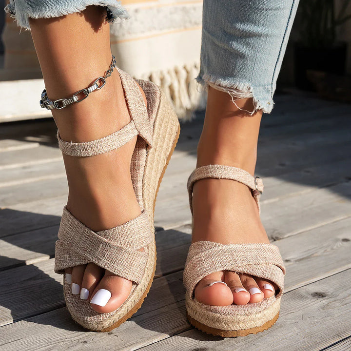 Women's Summer Wedge Sandals-MODAUTLET