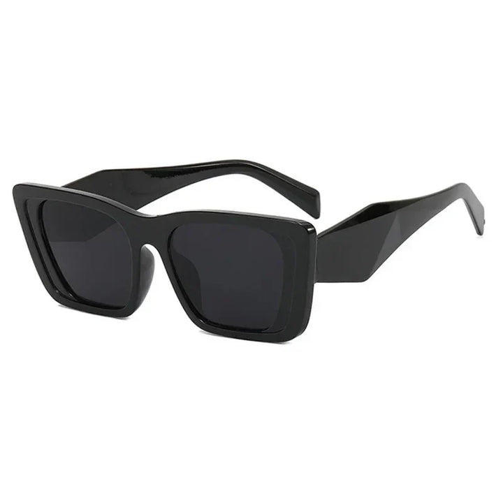 Retro Square Unisex Sunglasses – Vintage Mirror Shades BlackGray other