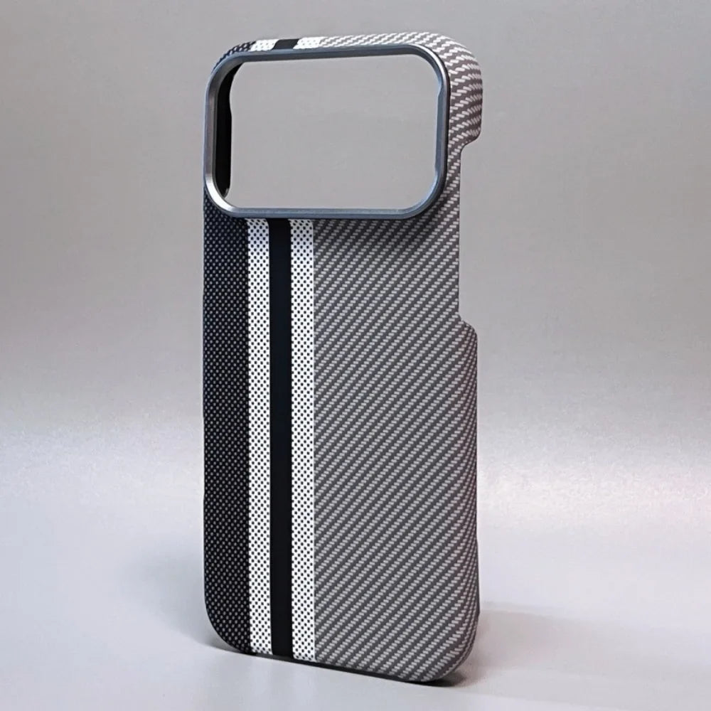Carbon Fiber Protective Case for Enhanced Durability Nordic Gray