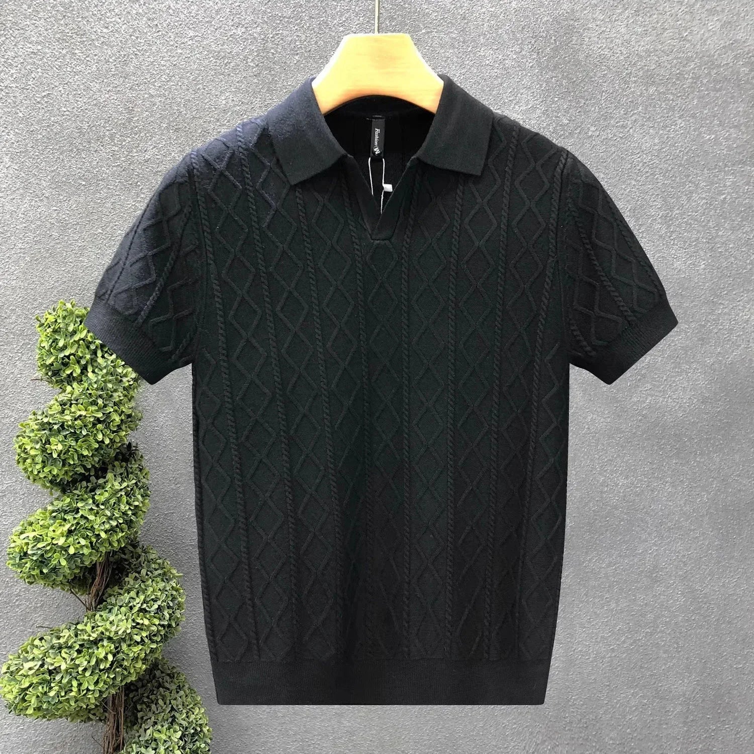 Men's Aero Polo Shirt Black