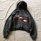 Eye Patchwork Hoodie for Bold Japanese Streetwear Style