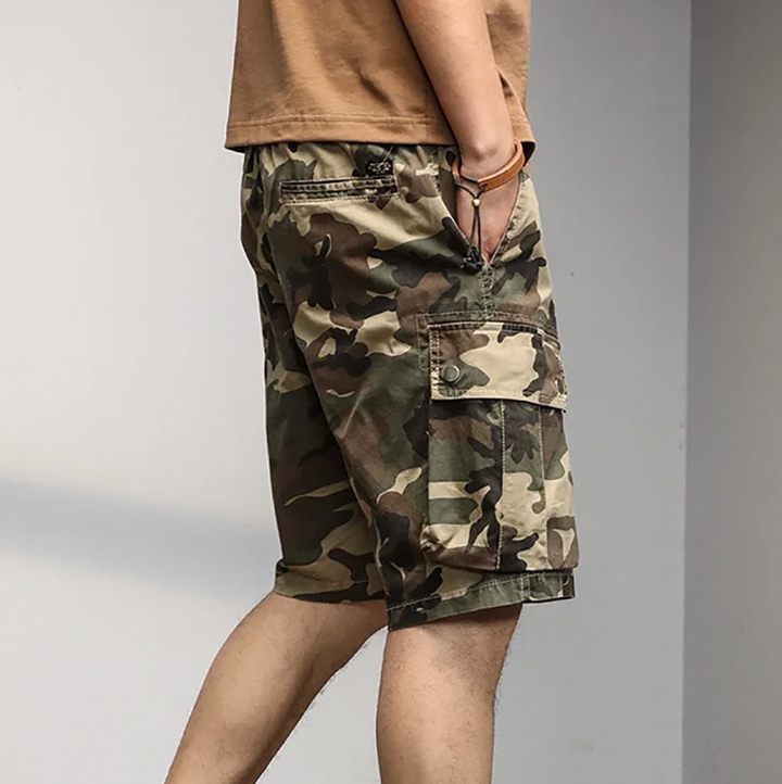 Men's Camo Vanguard Shorts-MODAUTLET