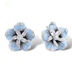 Blooming Floral Earrings - Elegant Statement Jewelry
