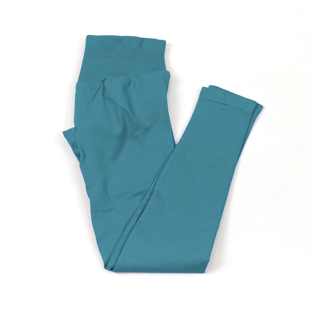 Women's Push-Up Low-Rise Seamless Yoga Leggings for Fitness