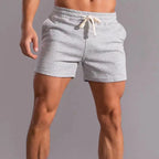 Cotton Fitness Shorts For Men Perfect For Gym Workouts GRAY