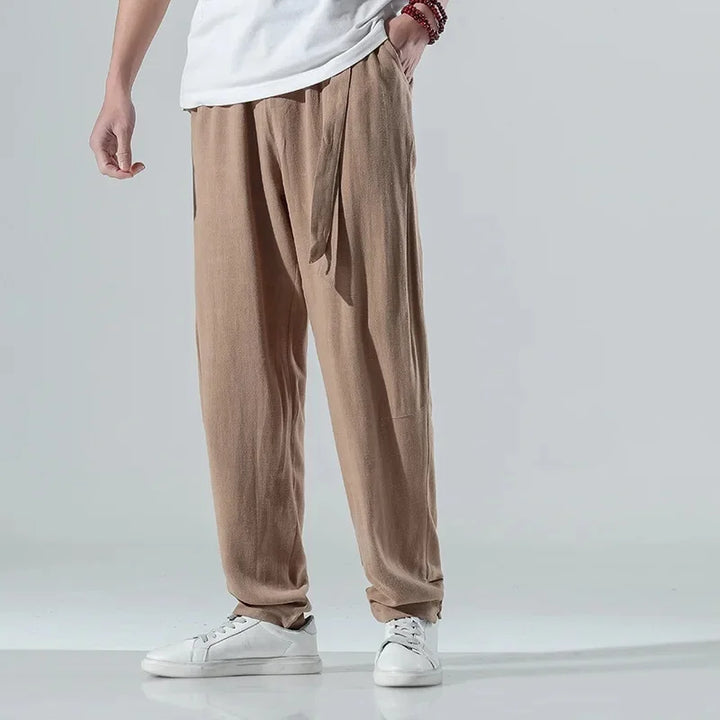 Men's Linen Drift Pants-MODAUTLET