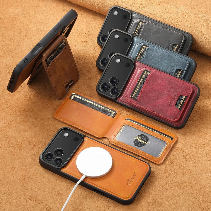 Premium Leather iPhone Case-MODAUTLET