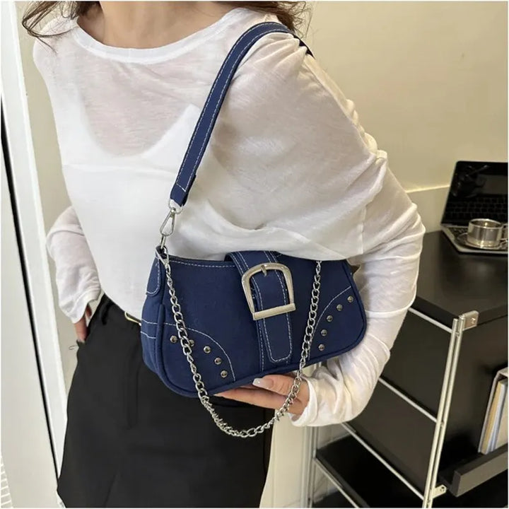 Niki | Simple Retro Underarm Bag-MODAUTLET