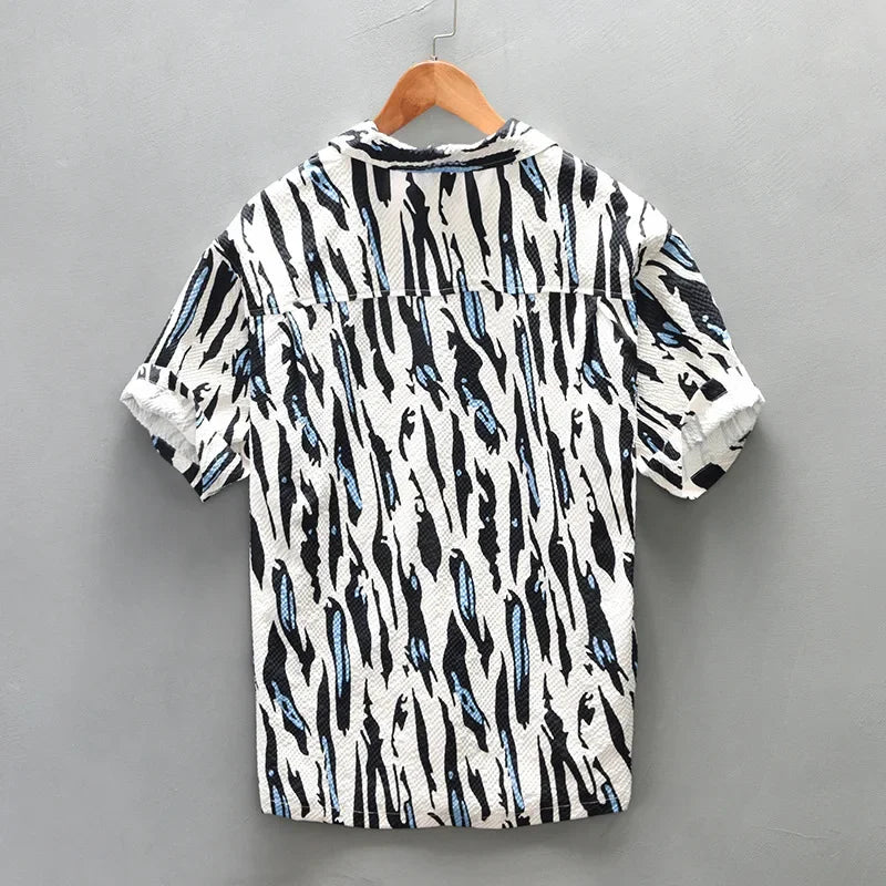 Men's Abstract Print Shirt
