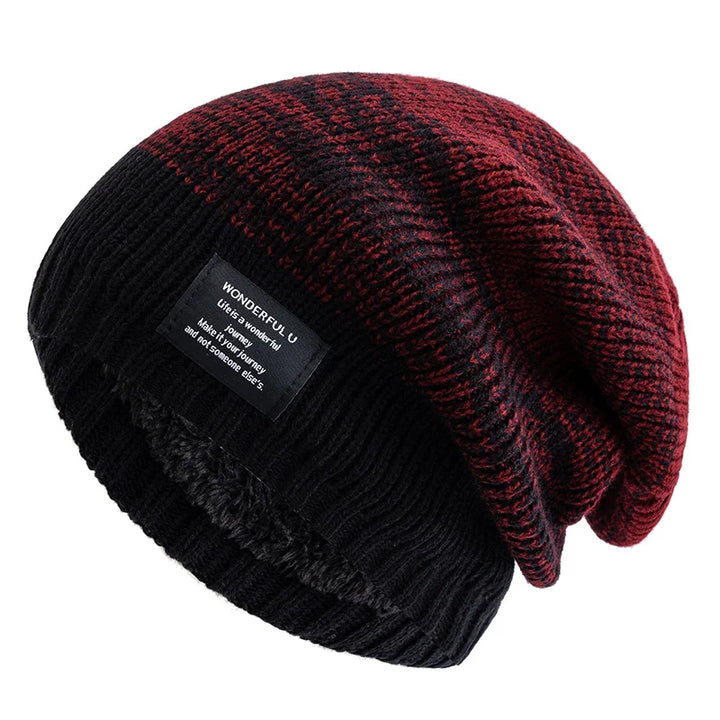 Cozy Fur-Lined Slouchy Beanie for Women-MODAUTLET