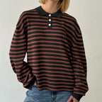 Women's Striped Pullover Sweater