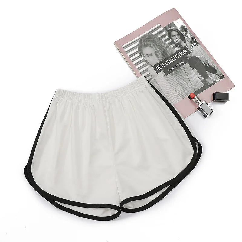 Women's Loose Fit Elastic Shorts, Quick Dry Summer Running & Fitness