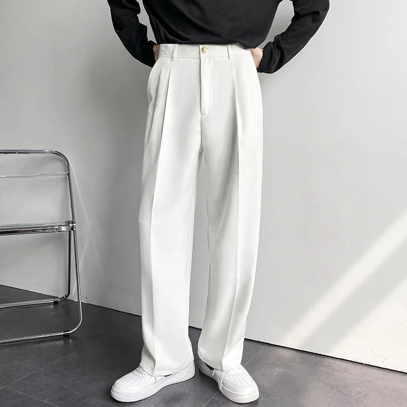 Men's Heritage Pleat Dress Pants White