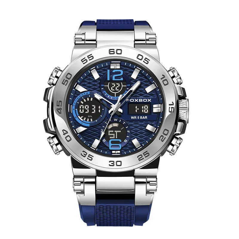 Sport Chronograph Watch for Active Lifestyles Blue