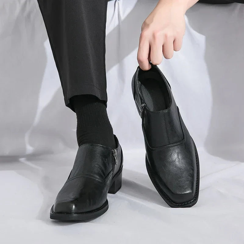 Men's Comfortable Leather Shoes-MODAUTLET