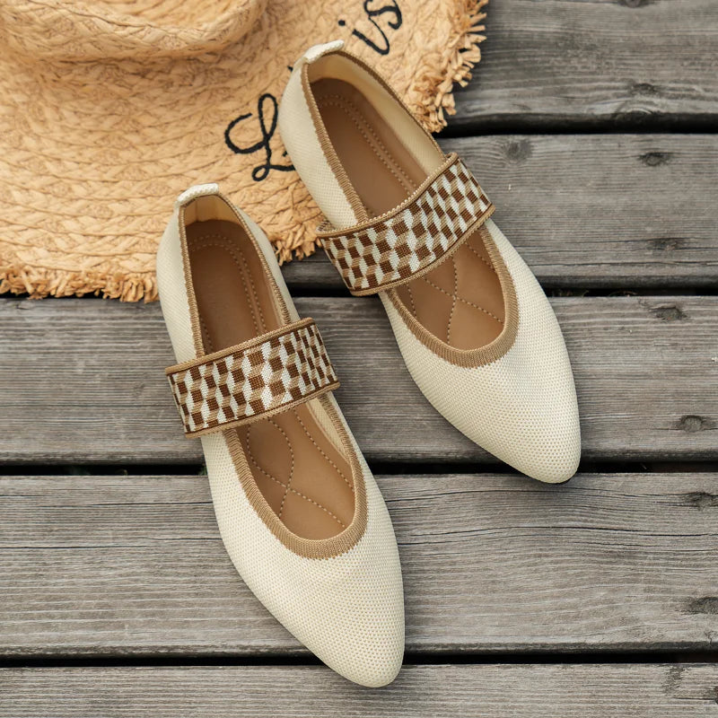Women's Comfy Casual Ballet Flats-MODAUTLET