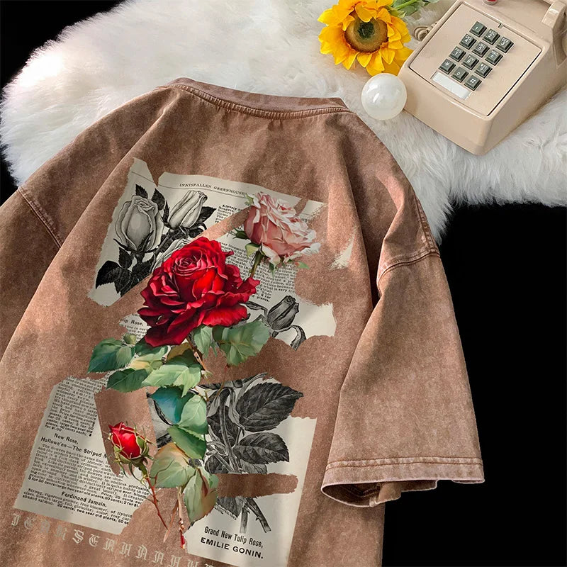 Men's Washed Rose Shirt