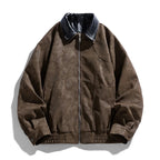 Men's Genuine Leather Jacket Brown