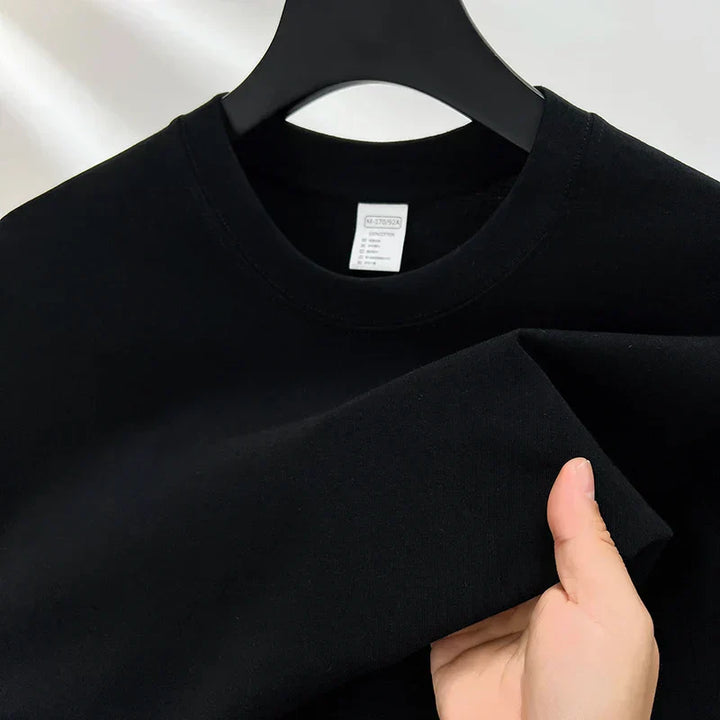 Herre blød afslappet T-shirt | Kortærmet