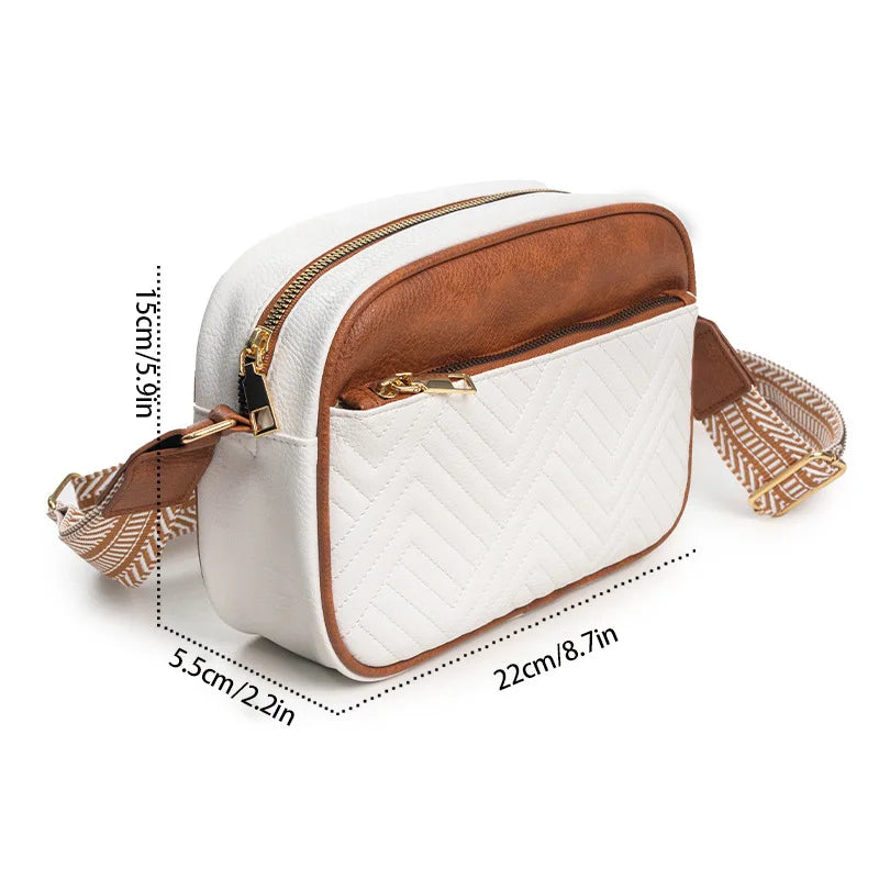 Women's Elegant Leather Shoulder Bag