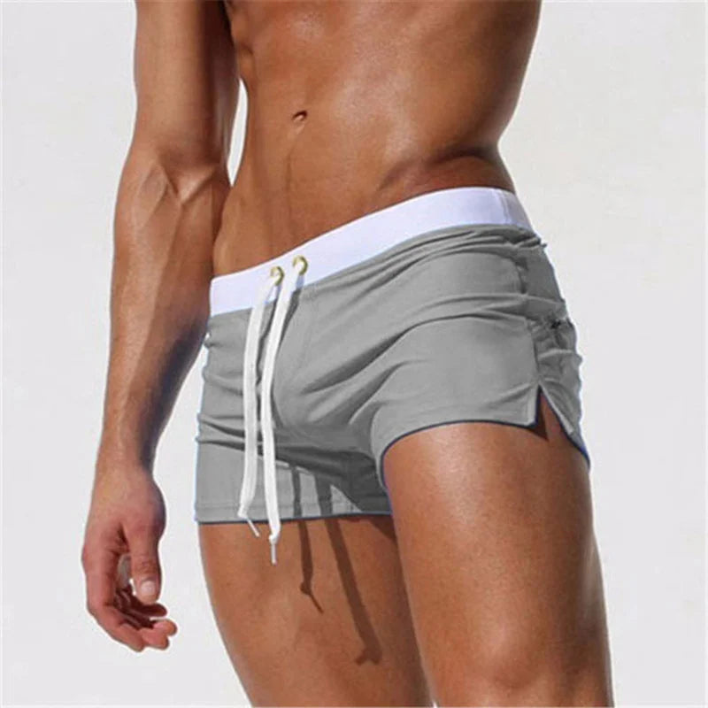 Men's Quick-Dry Swim Trunks-MODAUTLET
