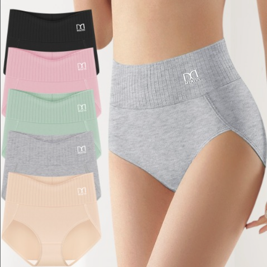 Women's High-Waist Shaping Briefs - 6 Pack-MODAUTLET
