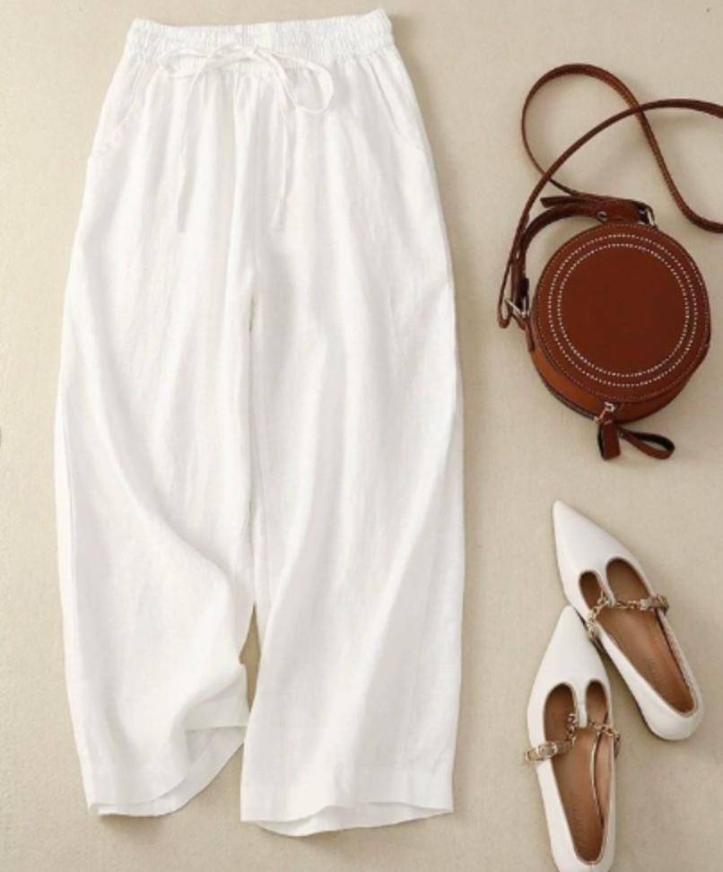Women's Relaxed Wide-Leg Pants-MODAUTLET