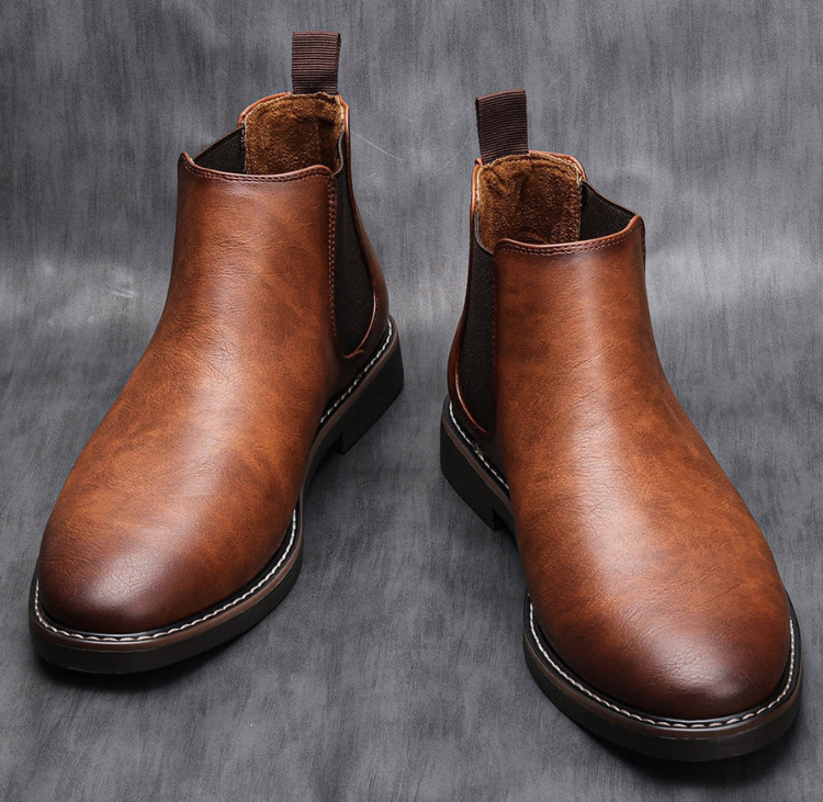Men's Chelsea Shoes - Stylish and Comfortable Footwear Brown