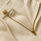 Men's Linen Pants - Lightweight and Breathable Summer Trousers