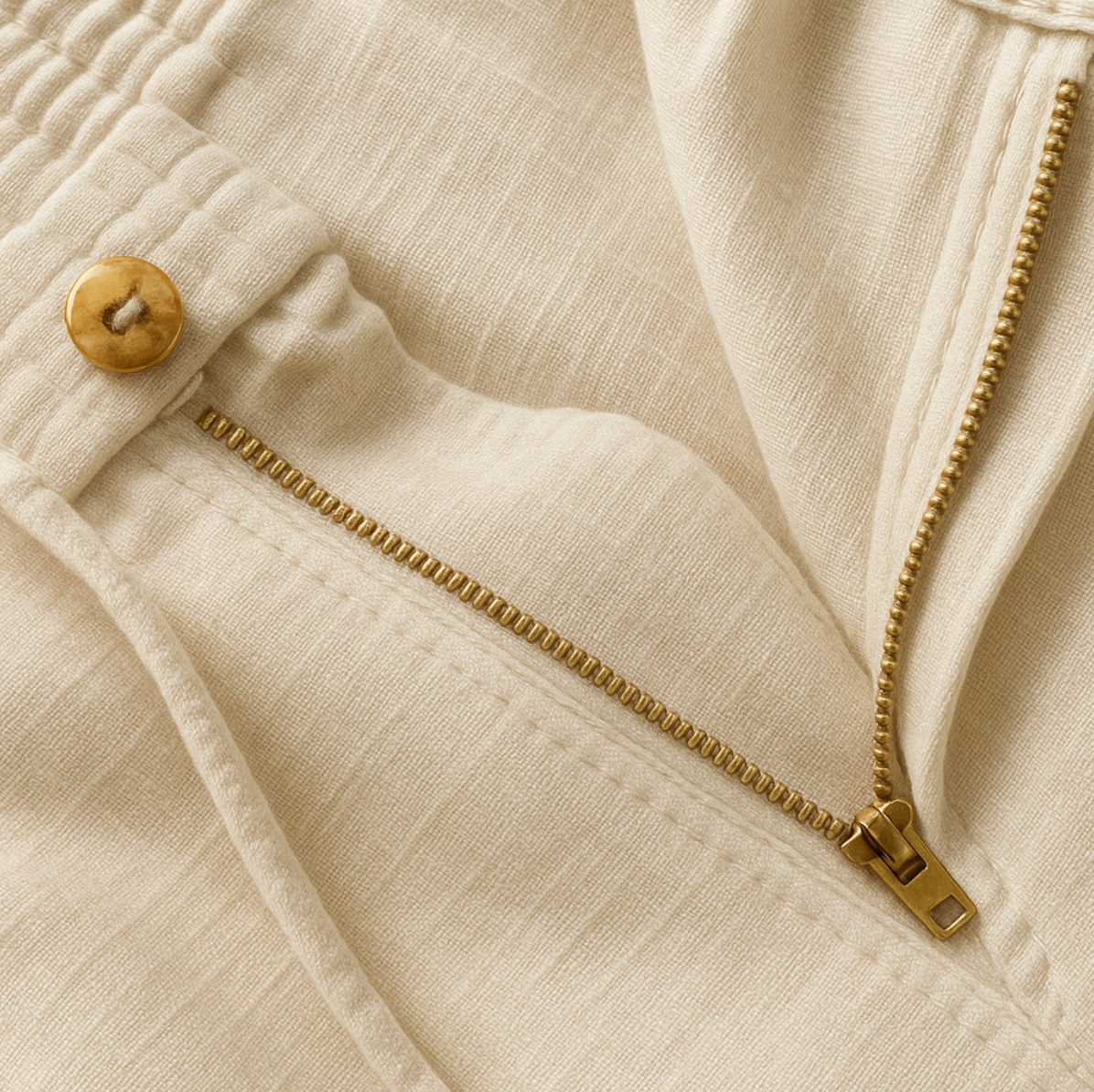 Men's Linen Pants - Lightweight and Breathable Summer Trousers