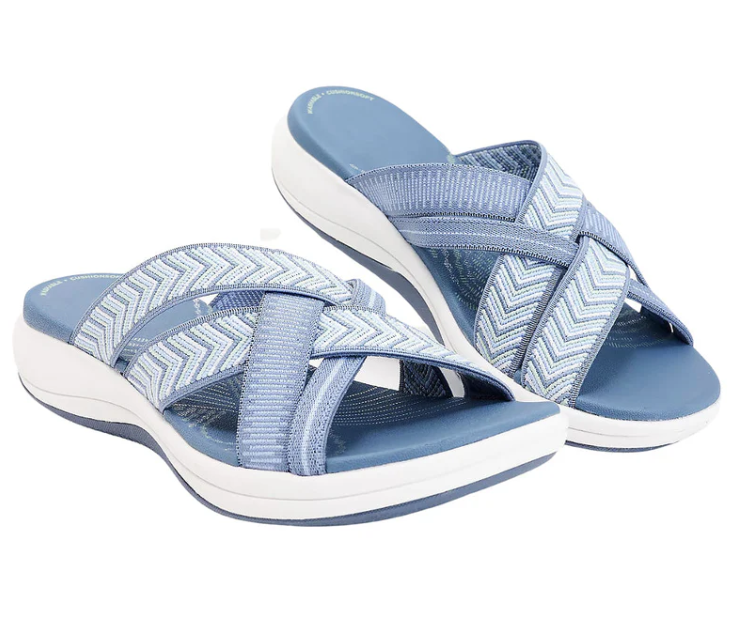 Women's Summer Orthopedic Sandals for Comfort and Style Blue