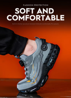 Men's Rotary Button Safety Trainer Shoes