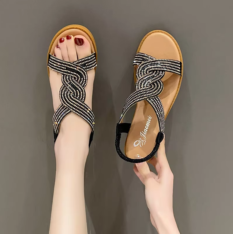 Women's Versatile Flat Sandals - Zinnia Style-MODAUTLET